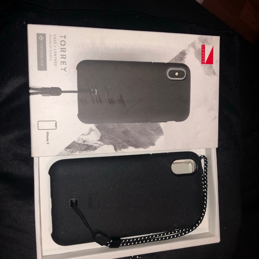 iPhone X Case + Lanyard